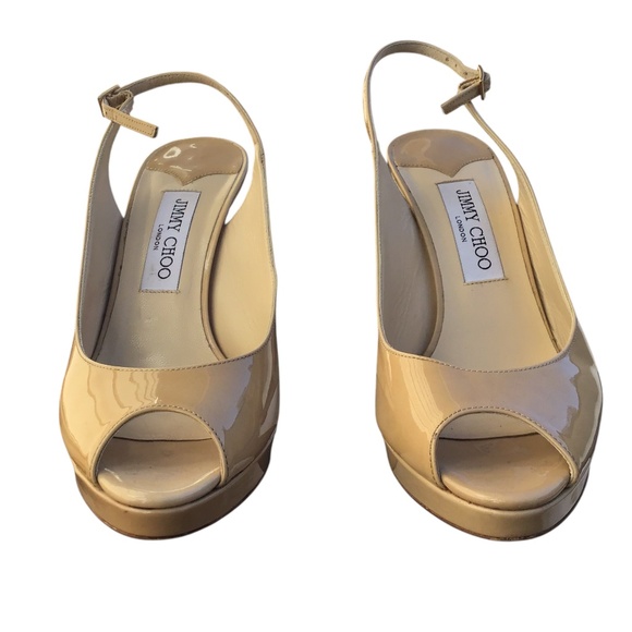 Jimmy Choo Leather Heels - Picture 8 of 16